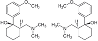 Tramadol Chemical Structure Graphic